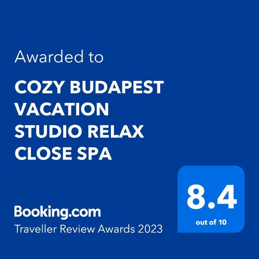Cozy Budapest Vacation Studio Relax Close Spa Exteriér fotografie